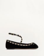 ROCKSTUD VELVET BALLERINA - Image 6